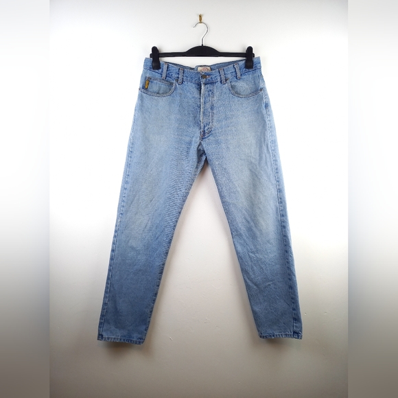 Armani Jeans Other - Vintage Giorgio Armani Straight Leg Light Wash Denim Jeans